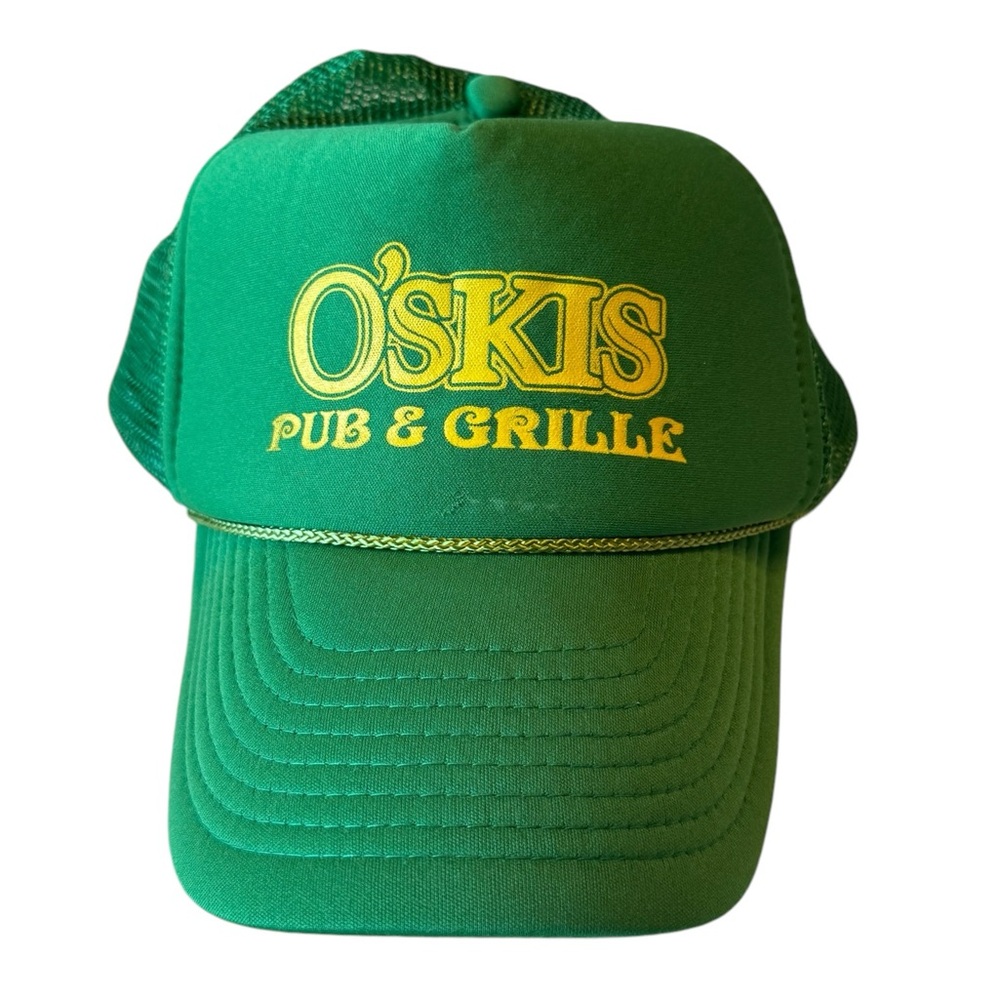 Vintage O’Skis Pub & Grille Green Men’s Trucker Baseball Hat SnapBack Sparks NV